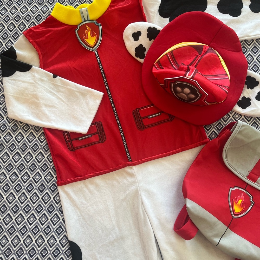 Paw Patrol Marshall Costume, Size Small, GUC